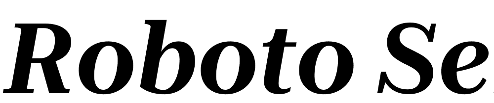 Roboto-Serif-120pt-SemiBold-Italic font family download free