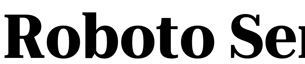 Roboto-Serif-120pt-SemiCondensed-Bold font family download free