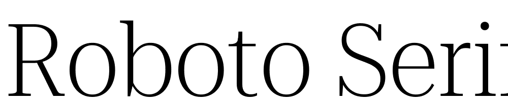 Roboto-Serif-120pt-SemiCondensed-ExtraLight font family download free