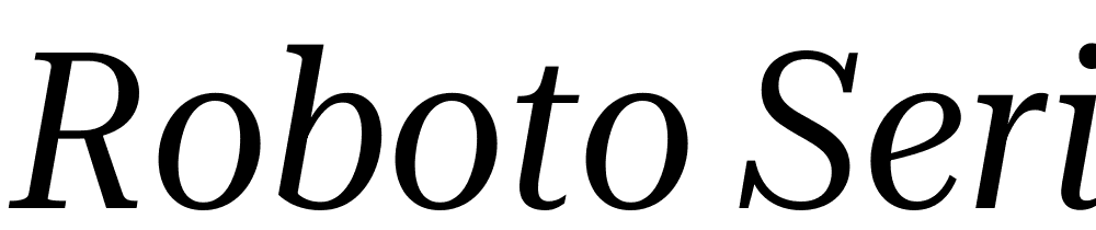 Roboto-Serif-120pt-SemiCondensed-Italic font family download free