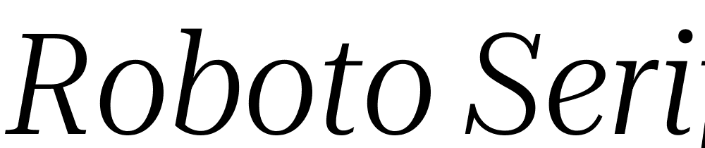 Roboto-Serif-120pt-SemiCondensed-Light-Italic font family download free
