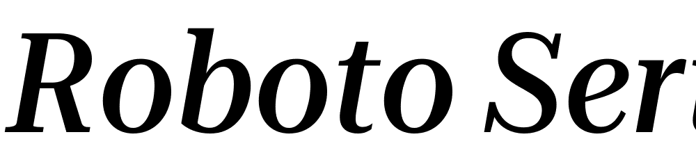 Roboto-Serif-120pt-SemiCondensed-Medium-Italic font family download free