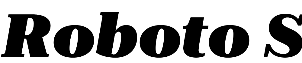 Roboto-Serif-120pt-SemiExpanded-Black-Italic font family download free