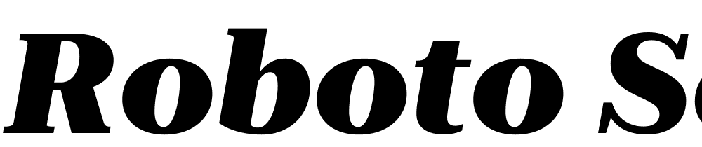 Roboto-Serif-120pt-SemiExpanded-ExtraBold-Italic font family download free