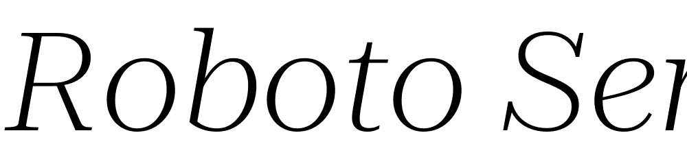 Roboto-Serif-120pt-SemiExpanded-ExtraLight-Italic font family download free