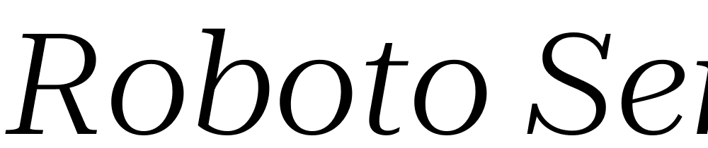 Roboto-Serif-120pt-SemiExpanded-Light-Italic font family download free