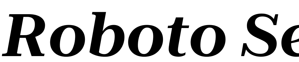 Roboto-Serif-120pt-SemiExpanded-SemiBold-Italic font family download free