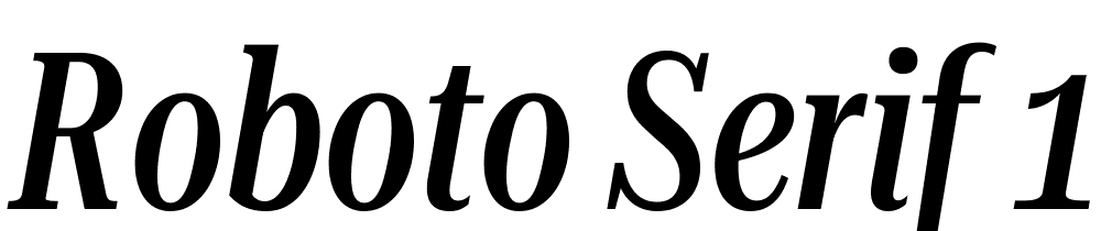 Roboto-Serif-120pt-UltraCondensed-Medium-Italic font family download free