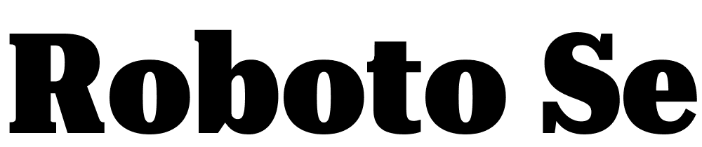 Roboto-Serif-28pt-Condensed-Black font family download free