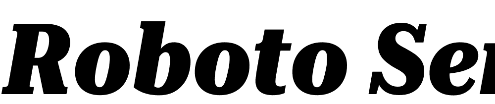 Roboto-Serif-28pt-Condensed-ExtraBold-Italic font family download free