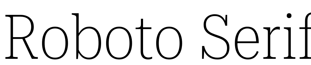 Roboto-Serif-28pt-Condensed-Thin font family download free