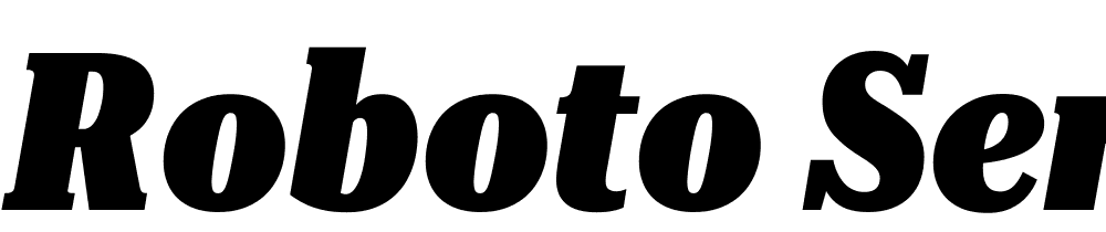 Roboto-Serif-28pt-ExtraCondensed-Black-Italic font family download free