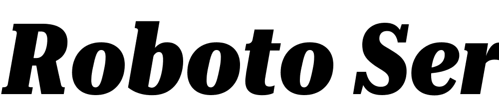 Roboto-Serif-28pt-ExtraCondensed-ExtraBold-Italic font family download free