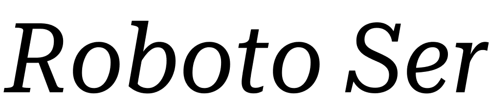 Roboto-Serif-28pt-SemiCondensed-Italic font family download free