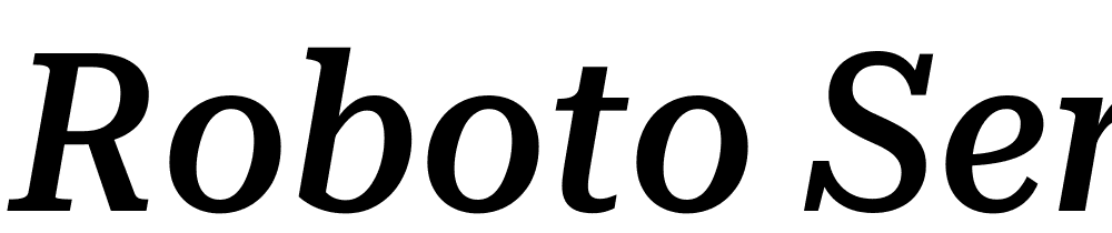 Roboto-Serif-28pt-SemiCondensed-Medium-Italic font family download free