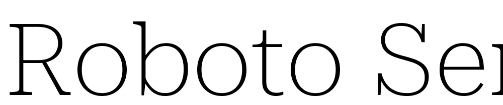 Roboto-Serif-28pt-SemiExpanded-Thin font family download free
