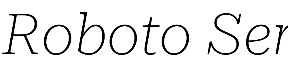 Roboto-Serif-28pt-SemiExpanded-Thin-Italic font family download free