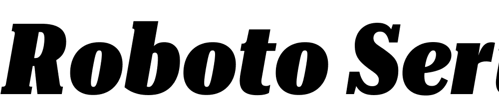 Roboto-Serif-28pt-UltraCondensed-Black-Italic font family download free