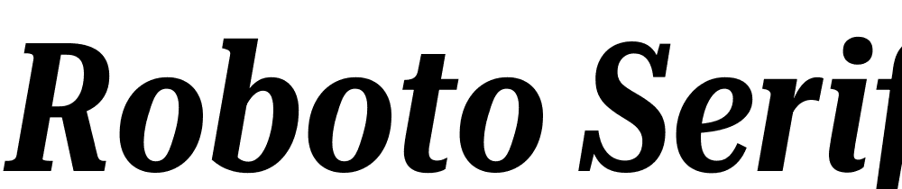 Roboto-Serif-28pt-UltraCondensed-SemiBold-Italic font family download free