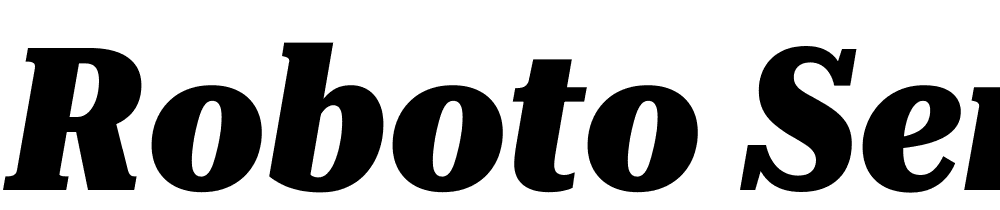 Roboto-Serif-36pt-Condensed-ExtraBold-Italic font family download free