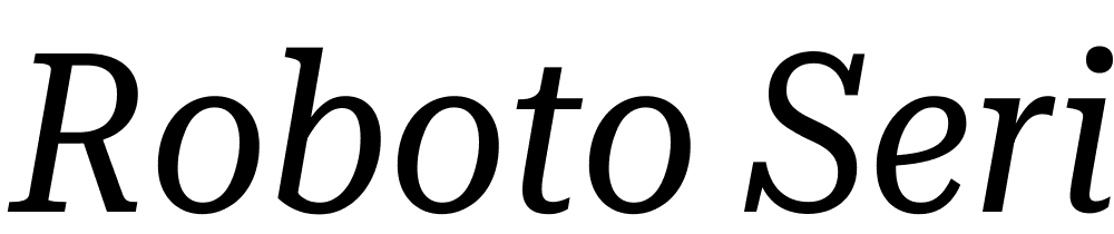 Roboto-Serif-36pt-Condensed-Italic font family download free