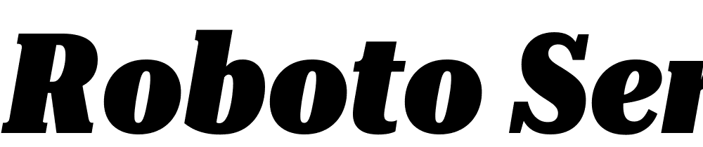 Roboto-Serif-36pt-ExtraCondensed-Black-Italic font family download free