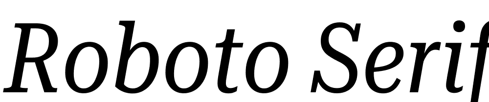 Roboto-Serif-36pt-ExtraCondensed-Italic font family download free