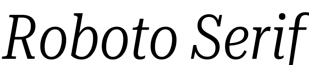 Roboto-Serif-36pt-ExtraCondensed-Light-Italic font family download free
