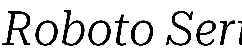 Roboto-Serif-36pt-SemiCondensed-Light-Italic font family download free