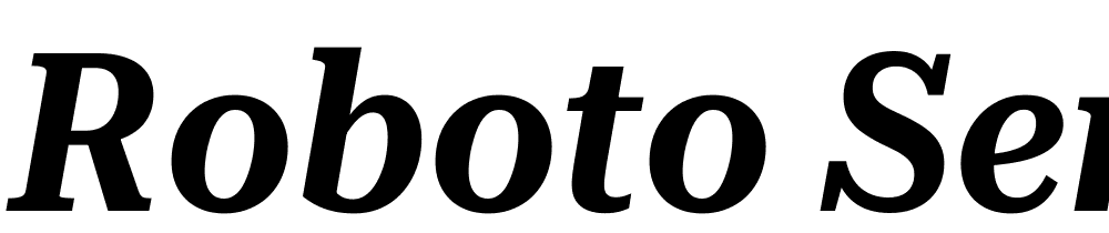 Roboto-Serif-36pt-SemiCondensed-SemiBold-Italic font family download free