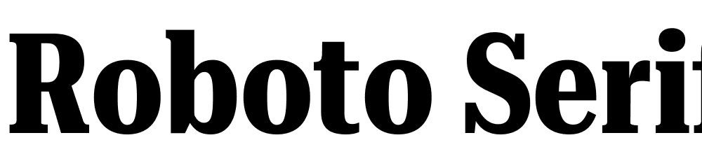 Roboto-Serif-36pt-UltraCondensed-Bold font family download free