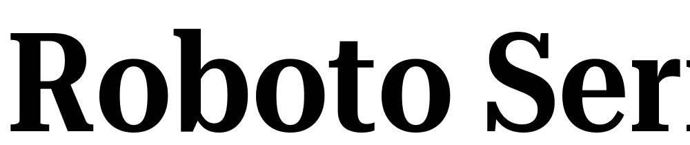 Roboto-Serif-72pt-Condensed-SemiBold font family download free