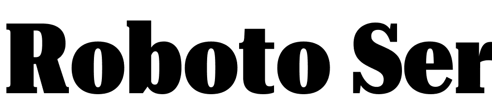 Roboto-Serif-72pt-ExtraCondensed-Black font family download free