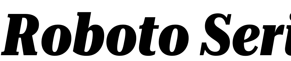 Roboto-Serif-72pt-ExtraCondensed-ExtraBold-Italic font family download free