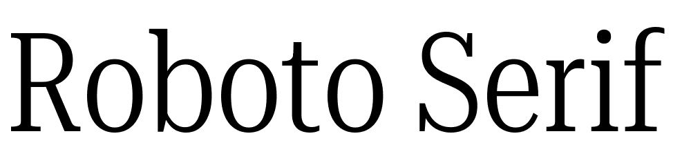 Roboto-Serif-72pt-ExtraCondensed-Light font family download free