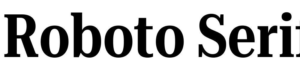 Roboto-Serif-72pt-ExtraCondensed-SemiBold font family download free