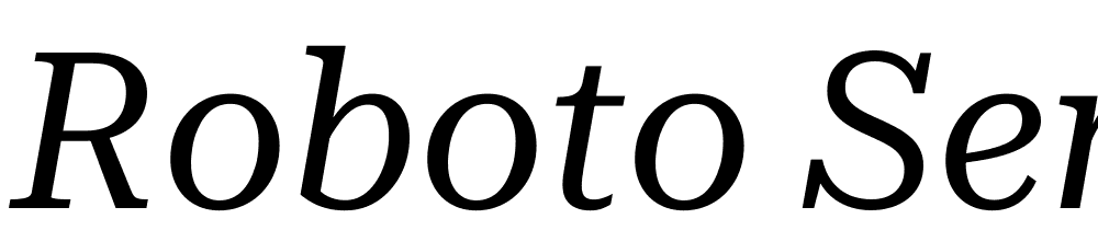 Roboto-Serif-72pt-Italic font family download free
