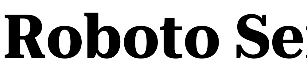 Roboto-Serif-72pt-SemiCondensed-Bold font family download free