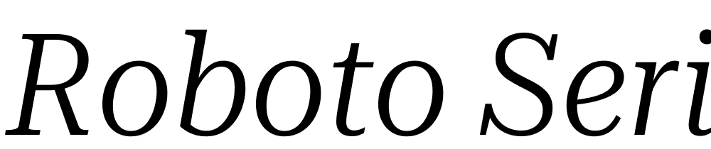 Roboto-Serif-72pt-SemiCondensed-Light-Italic font family download free