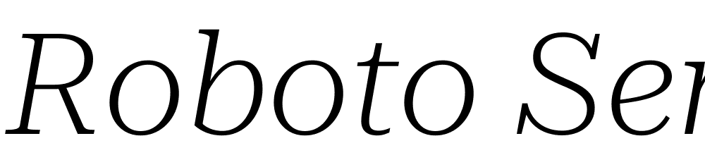 Roboto-Serif-72pt-SemiExpanded-ExtraLight-Italic font family download free
