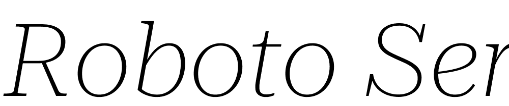 Roboto-Serif-72pt-SemiExpanded-Thin-Italic font family download free