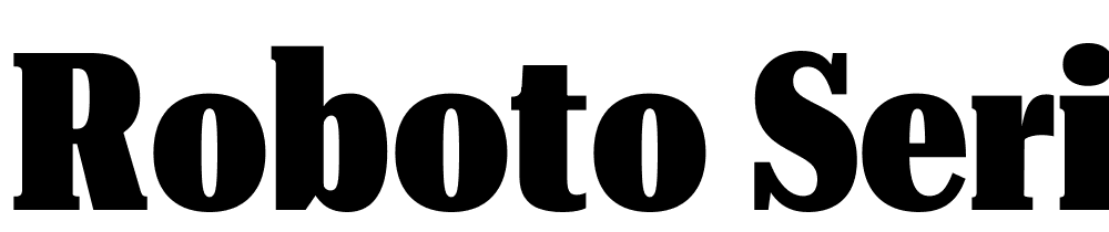 Roboto-Serif-72pt-UltraCondensed-Black font family download free