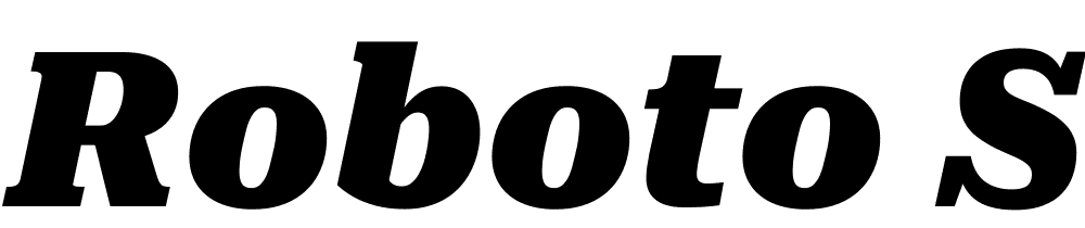 Roboto-Serif-Black-Italic font family download free
