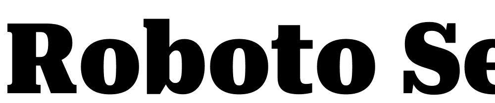 Roboto-Serif-Condensed-Black font family download free
