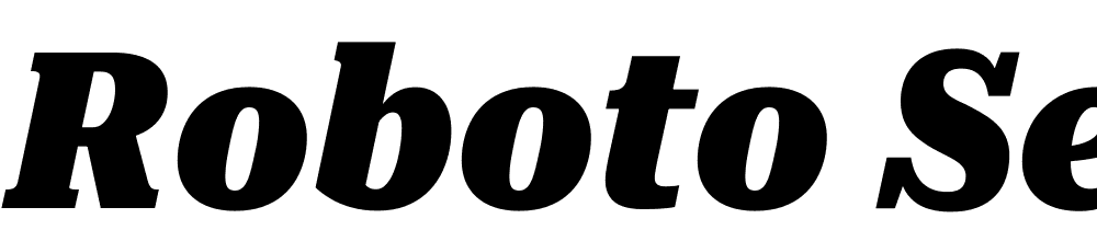Roboto-Serif-Condensed-Black-Italic font family download free