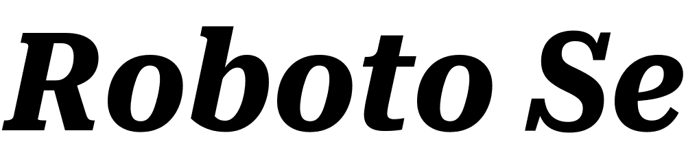 Roboto-Serif-Condensed-Bold-Italic font family download free