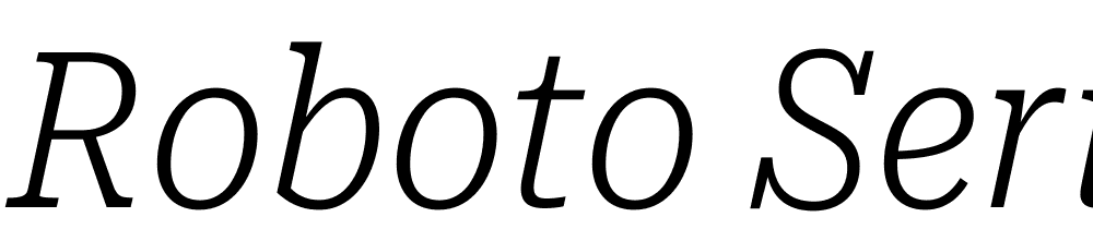 Roboto-Serif-Condensed-ExtraLight-Italic font family download free