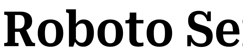 Roboto-Serif-Condensed-SemiBold font family download free