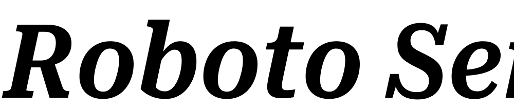 Roboto-Serif-Condensed-SemiBold-Italic font family download free