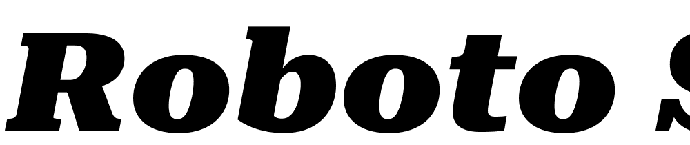 Roboto-Serif-Expanded-Black-Italic font family download free